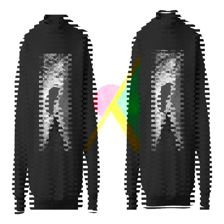 日本ジャマイカの国旗 ジャマイカ。 スウェットシャツ