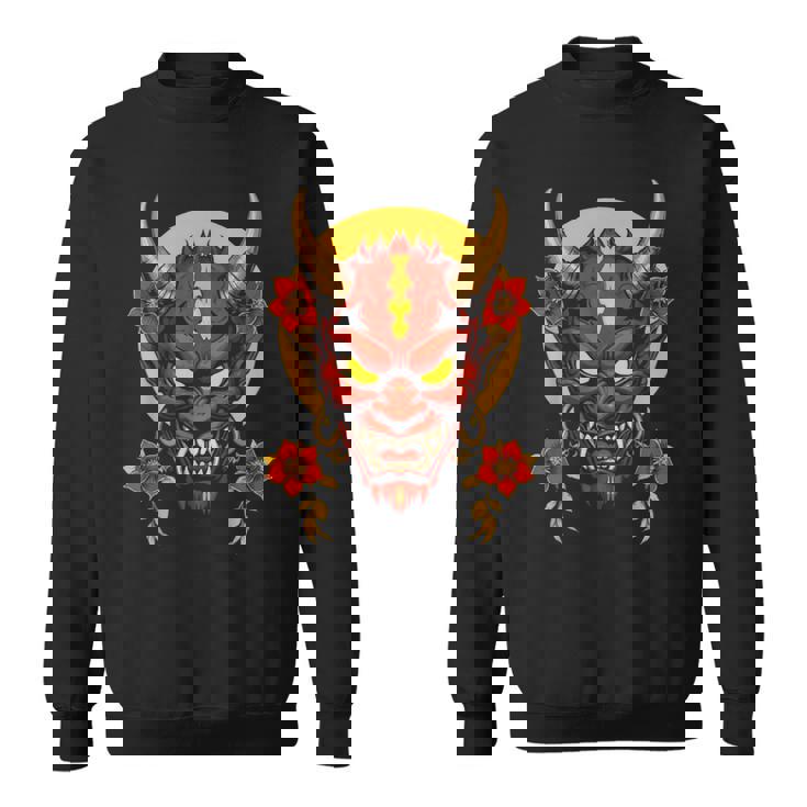 日本伝統マスク 歌舞伎 仮面 サムライマスク 東京 スウェットシャツ