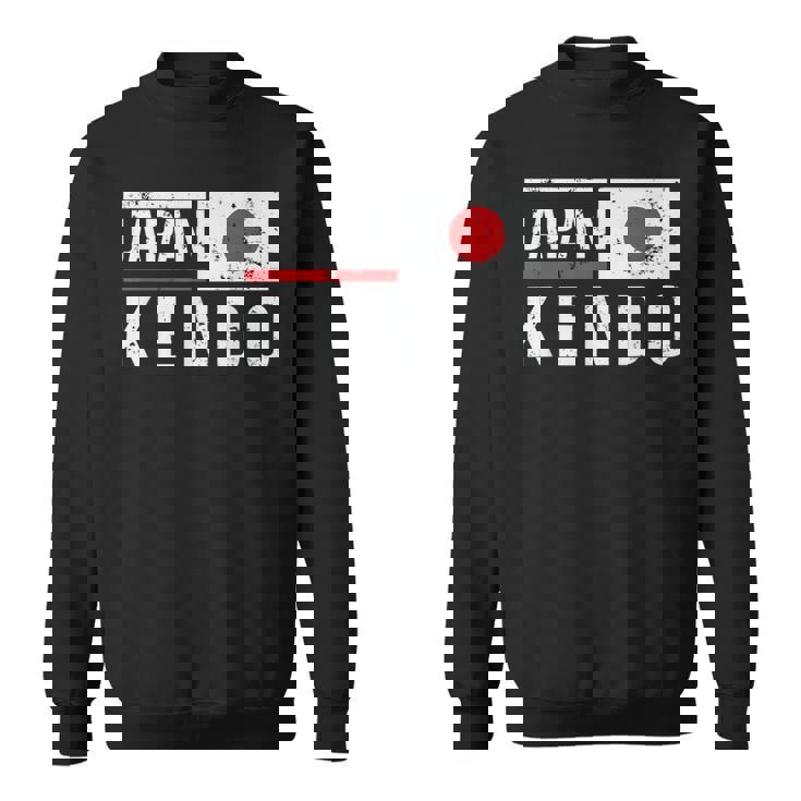 日本剣道レトロフラッグサムライ日本武道クラブ スウェットシャツ