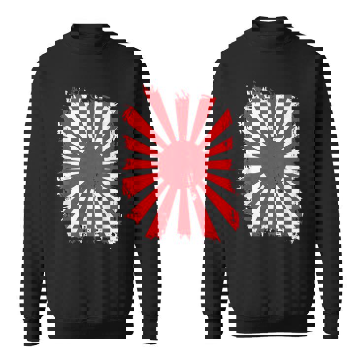 日本戦争旗 日本中道 日本国旗 スウェットシャツ