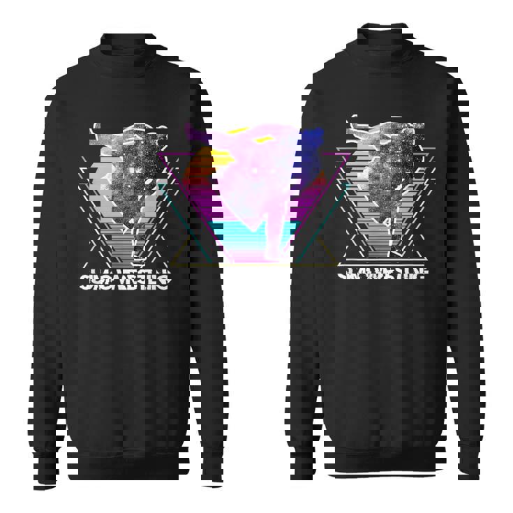 日本相撲 レトロベイパーウェイブ90s 相撲リンガー スウェットシャツ