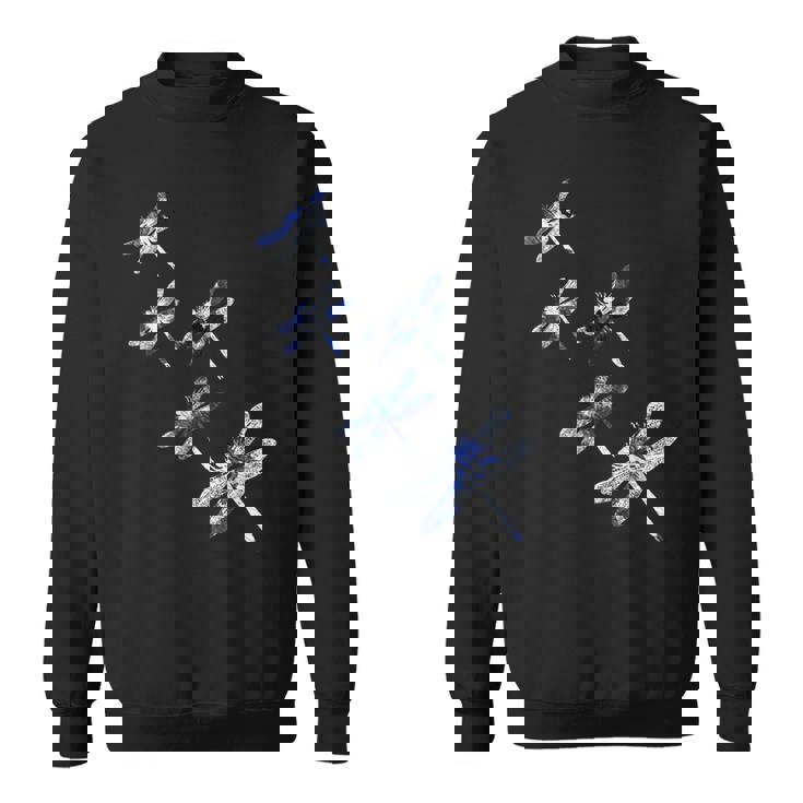 日本美絞り絞り染めトンボ スウェットシャツ