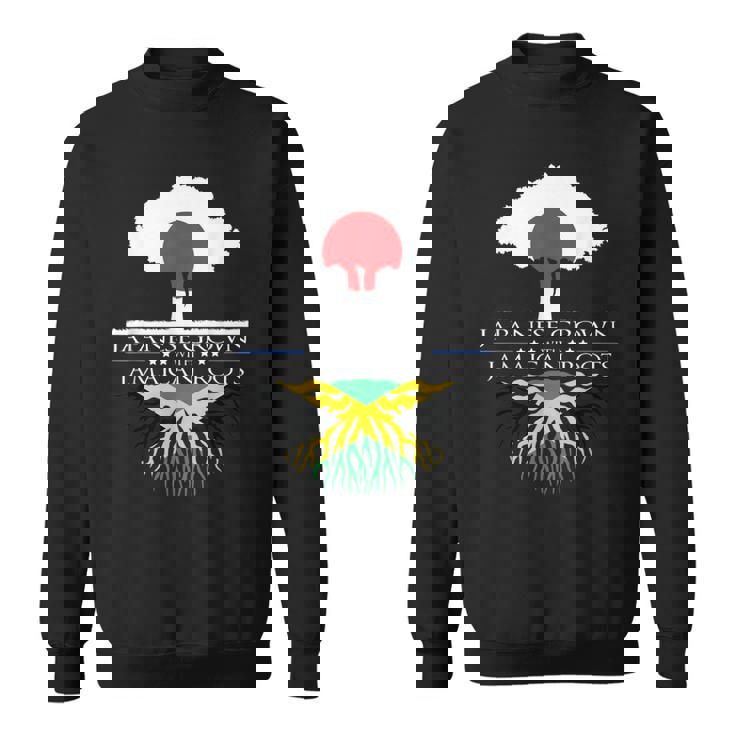 日本育ちのジャマイカ人のルーツ 日本ジャマイカ家系図 スウェットシャツ