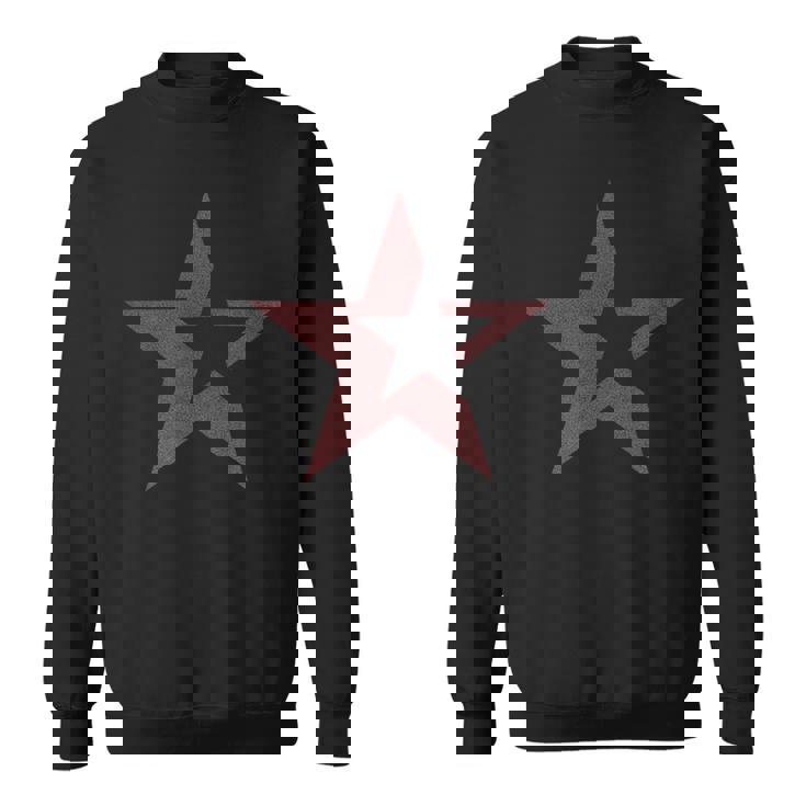 星 星柄 スター メンズ 半袖 ロック アメリカン おしゃれ かっこいい 大きいサイズ 黒 春夏 Rockステラ スウェットシャツ
