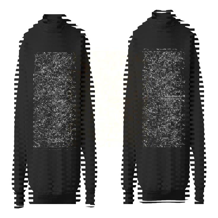 星座地図 天文学 占星術 スウェットシャツ