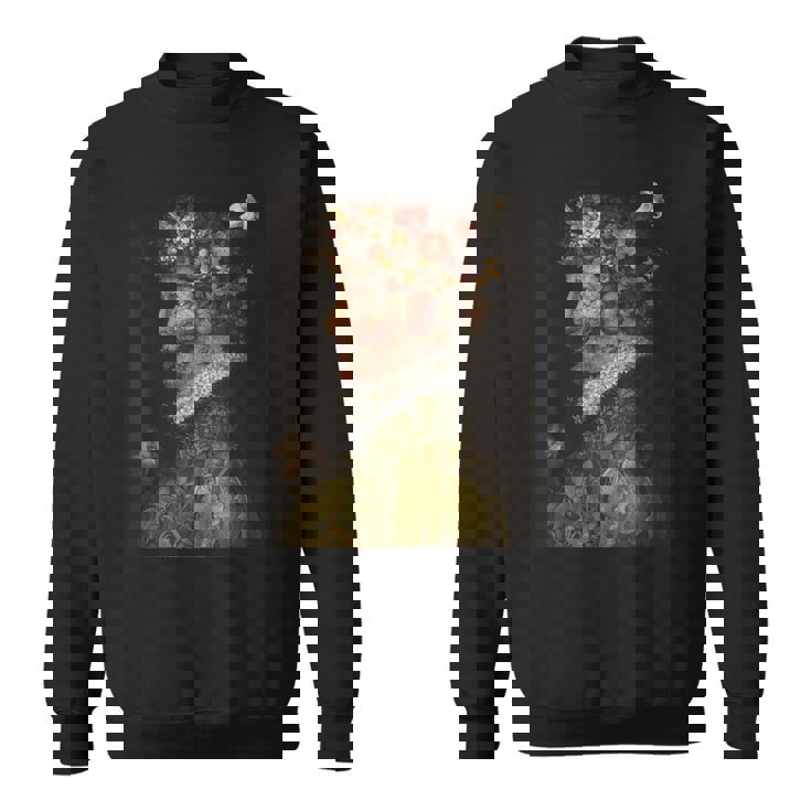 春のジュゼッペアルチンボルド絵画 スウェットシャツ