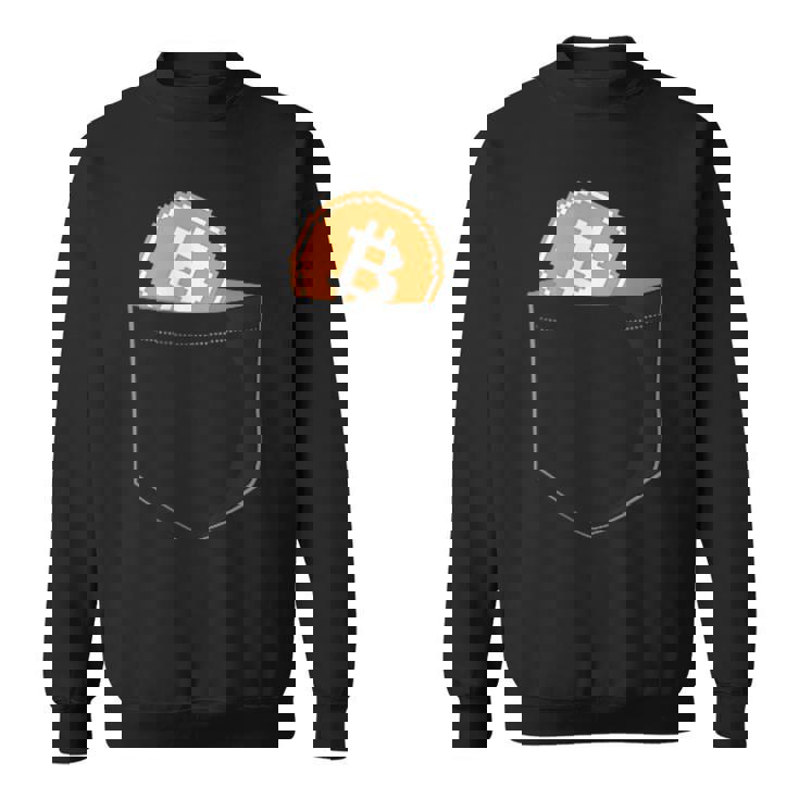 暗号、ビットコイン、イーサリアム、ブルラン。 スウェットシャツ