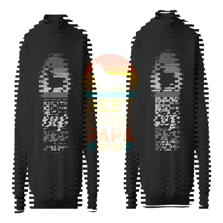 最高のコーギー・パパ、父の日 スウェットシャツ