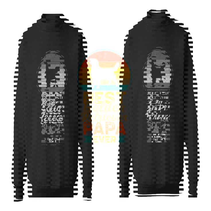 最高のゴールデンレトリバー・パパ、父の日 スウェットシャツ