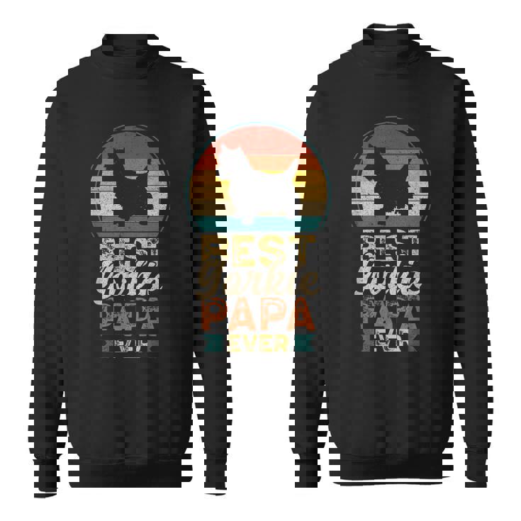 最高のヨーキーパパ ヨークシャー・テリア スウェットシャツ