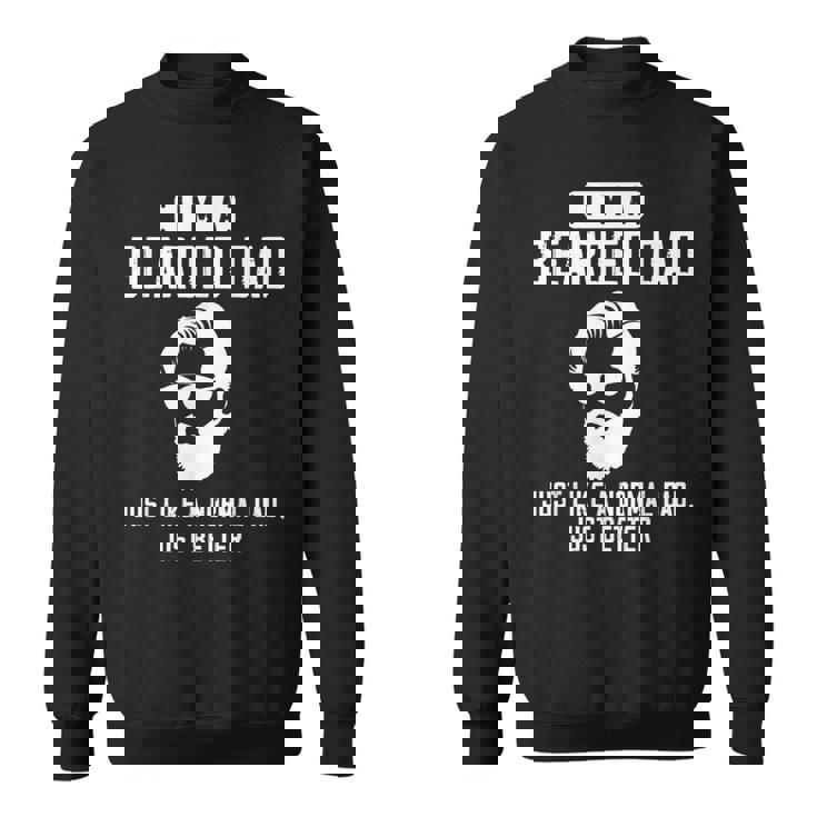 最高の父親にはヒゲがある スウェットシャツ