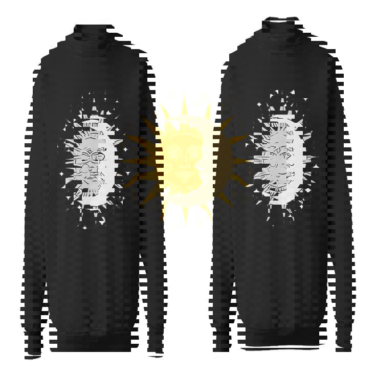 月 太陽 美的 神秘的 スウェットシャツ