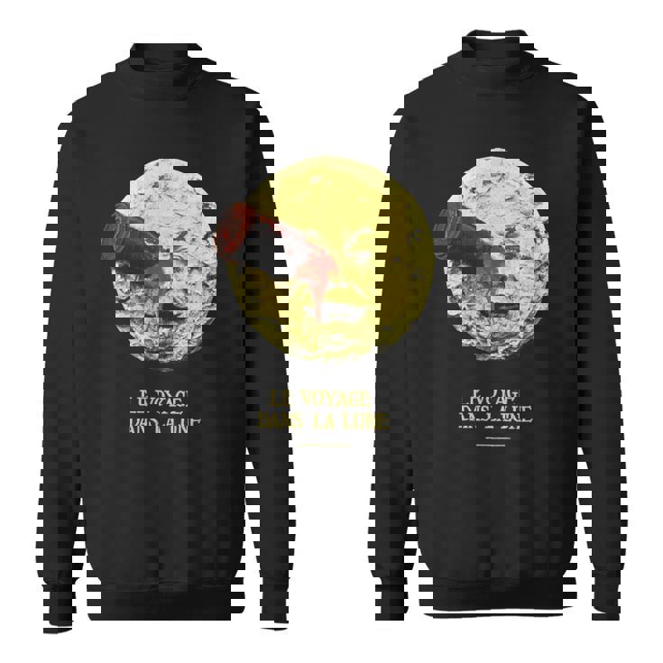 月世界旅行 1902 サイレント映画 クラシック映画 ヴィンテージ A Trip To The Moon Movie スウェットシャツ