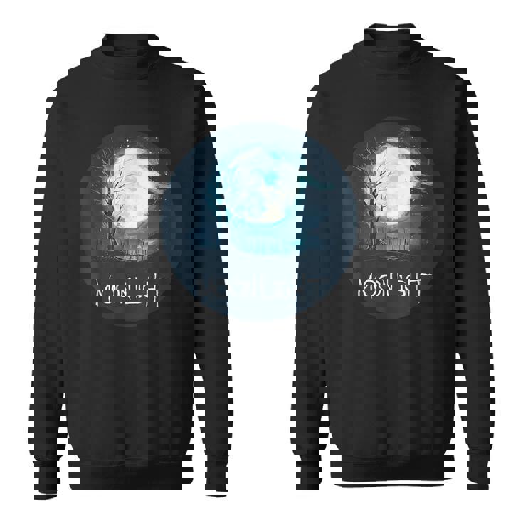 月光愛好家のための素晴らしい夜の服。 スウェットシャツ