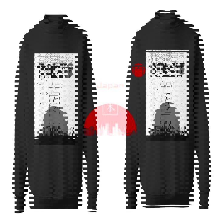 東京 日本 モニュメント オブ シティ スウェットシャツ