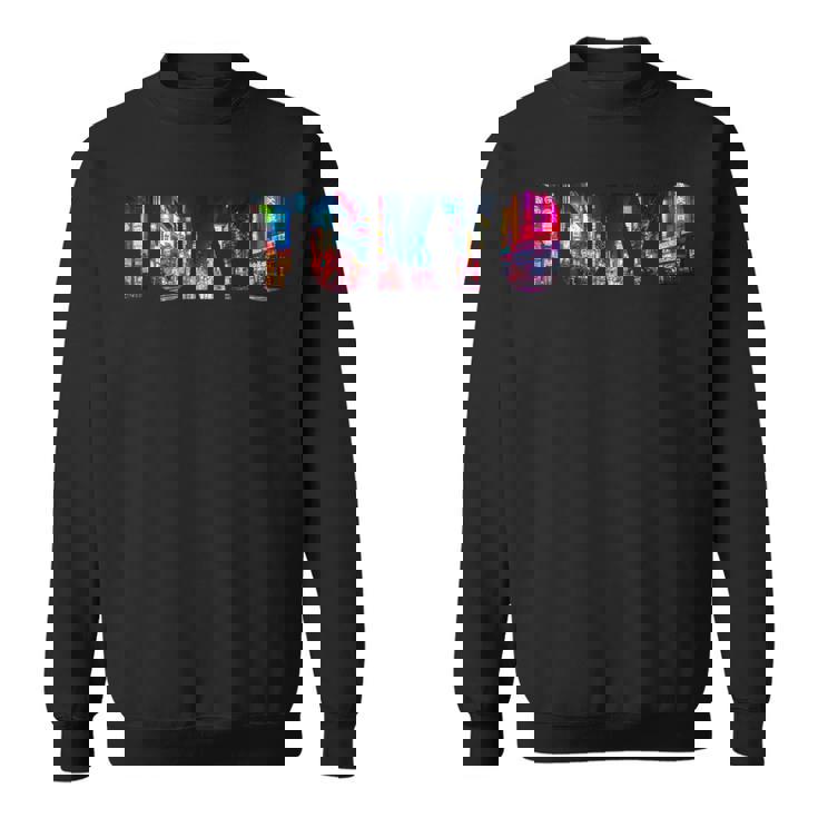 東京カワイイ 日本の神道江戸 スウェットシャツ