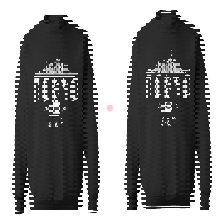 東京ジャパン スカイライン 日本の国旗 プライド お土産 スウェットシャツ