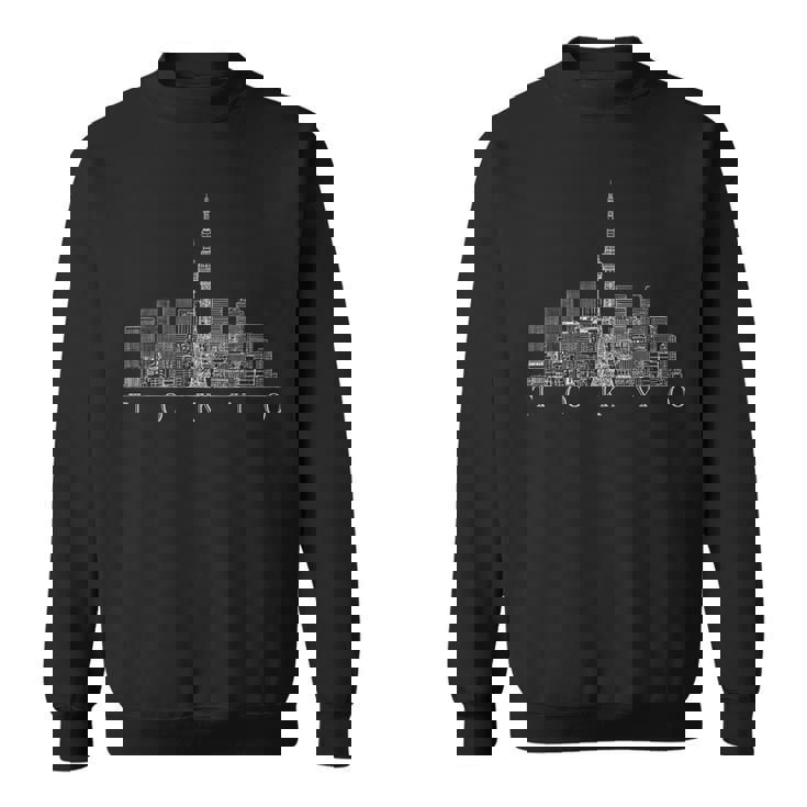 東京スカイライン 日本 ランドマーク スカイツリー 東京タワー お土産 スウェットシャツ