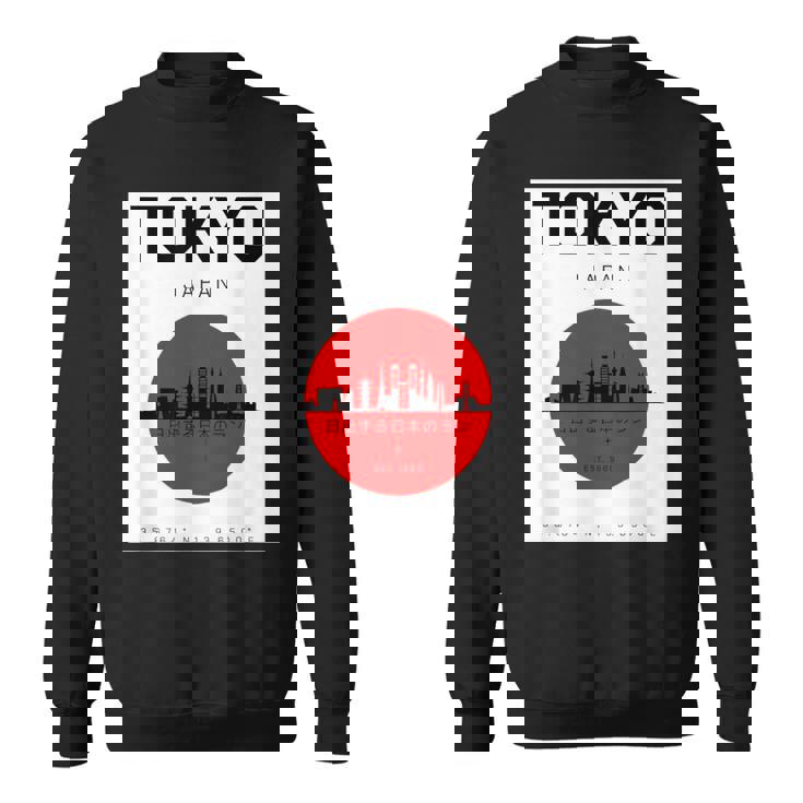 東京都 日本スタイル グラヒック 日本文化 スウェットシャツ