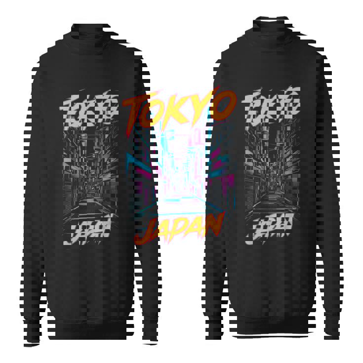 東京都 日本 アニメ スタイル 美的 芸術 アジアン 日本 スウェットシャツ