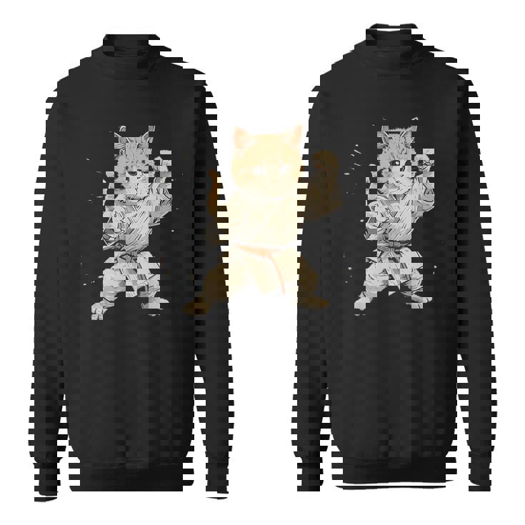 柔道猫 スウェットシャツ