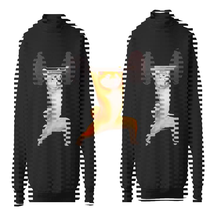 柴犬 イヌ 面白いtシャツ 犬 筋トレ 文字入り メンズ 半袖 服 おもしろグッズ 文字tシャツ ネタ ブラック スウェットシャツ