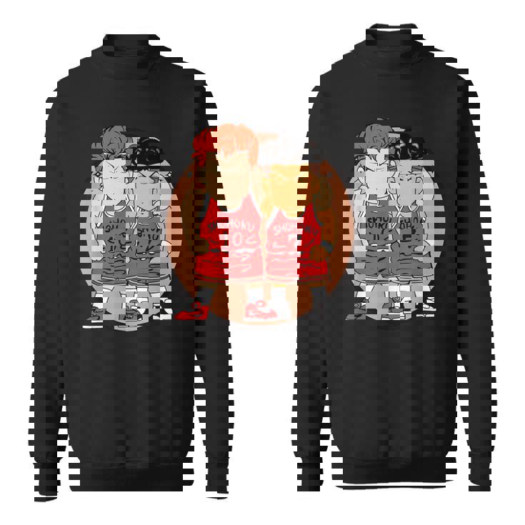 桜木花道と流川楓 スウェットシャツ