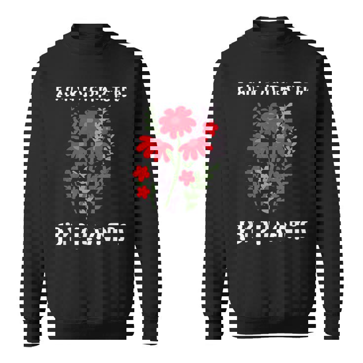 植物に気を取られがち 水やり 庭 鉢 ガーデナー スウェットシャツ