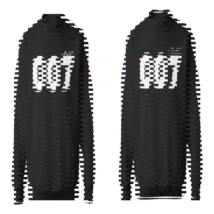 次回の007 スウェットシャツ