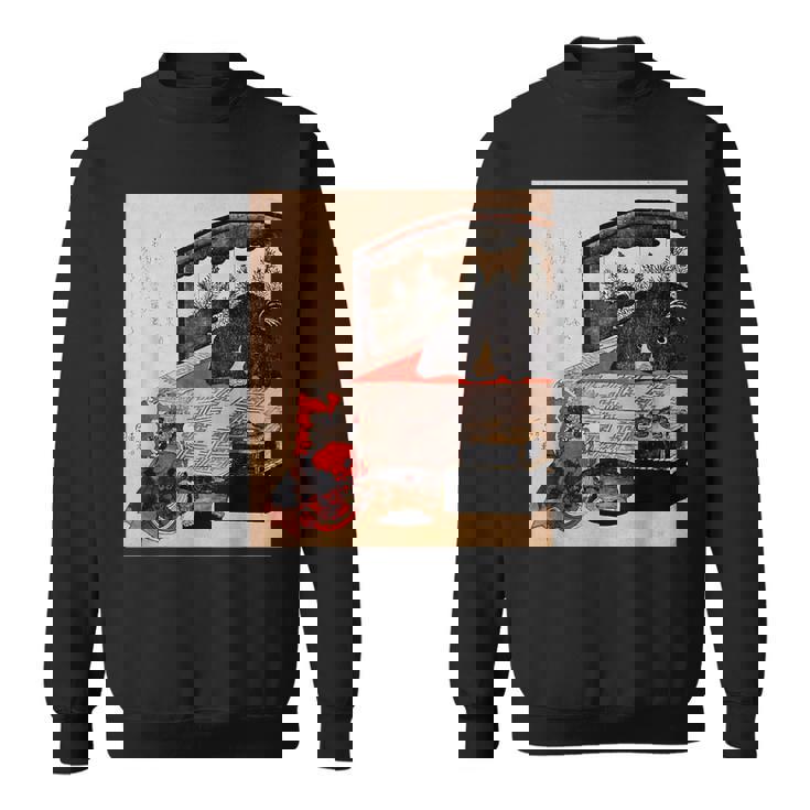 歌川国芳 訓練中の遊女 スウェットシャツ