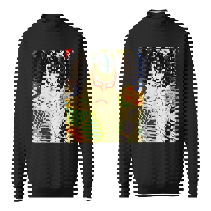 歌舞伎 かぶき 役者 日本美術 浮世絵 役者絵 名取春仙 六世坂東彦三郎 舎人松王丸 スウェットシャツ