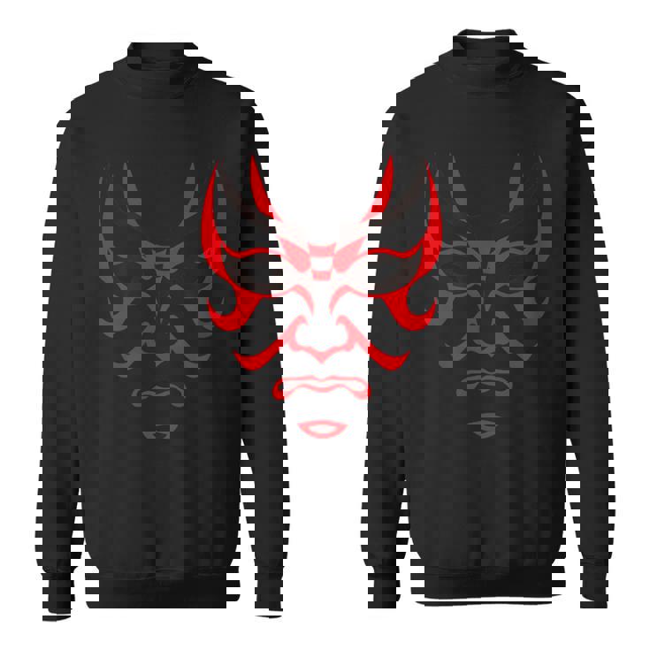 歌舞伎者 にらみ スウェットシャツ