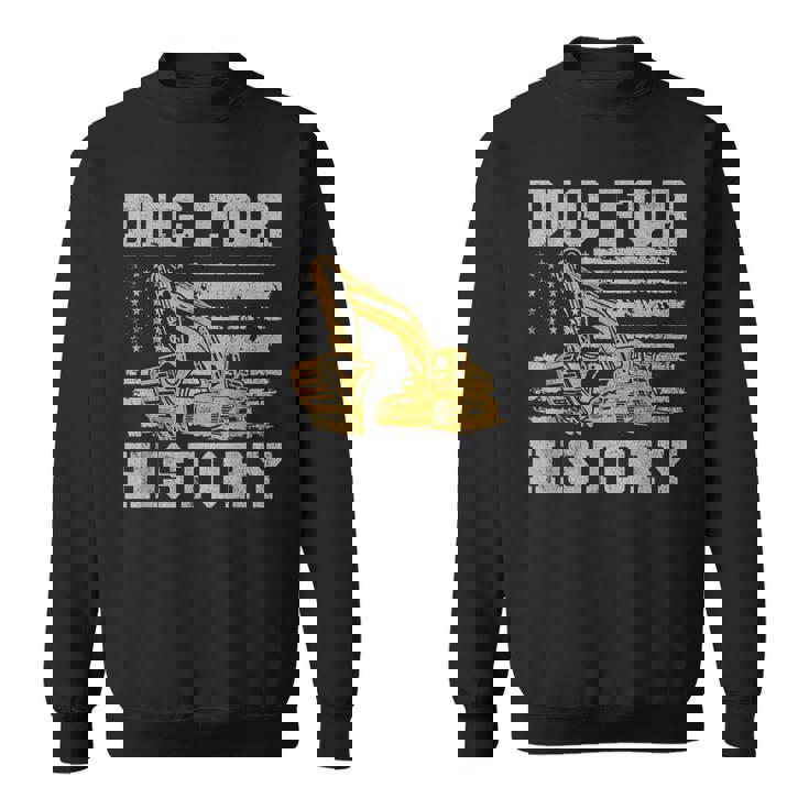 歴史を掘り起こす スウェットシャツ