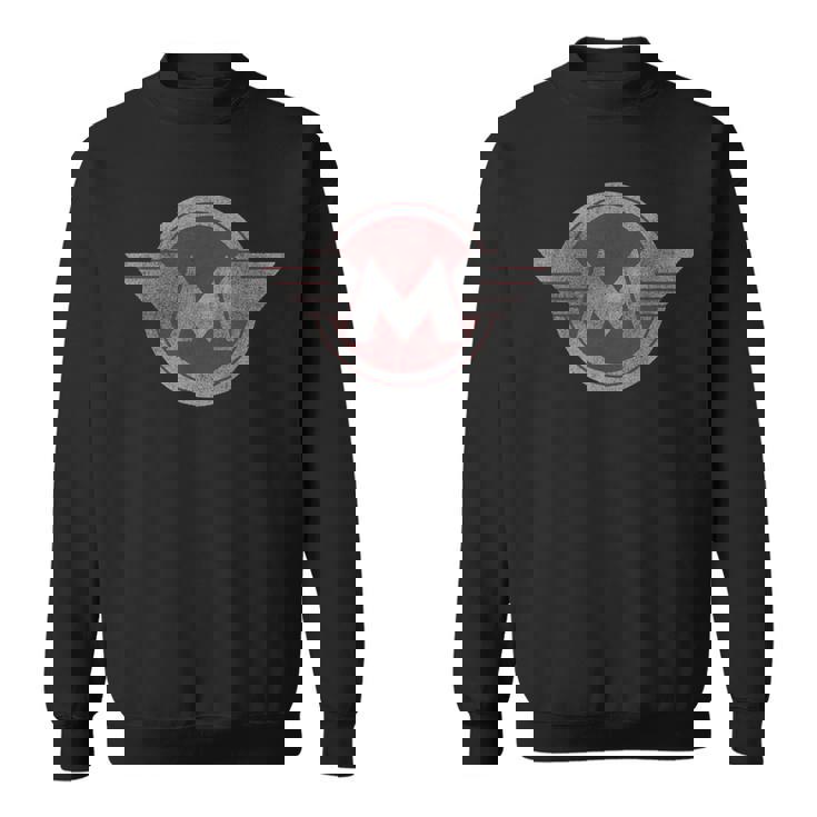 比類のない英国ヴィンテージオートバイバイク燃料タンクロゴ。 スウェットシャツ