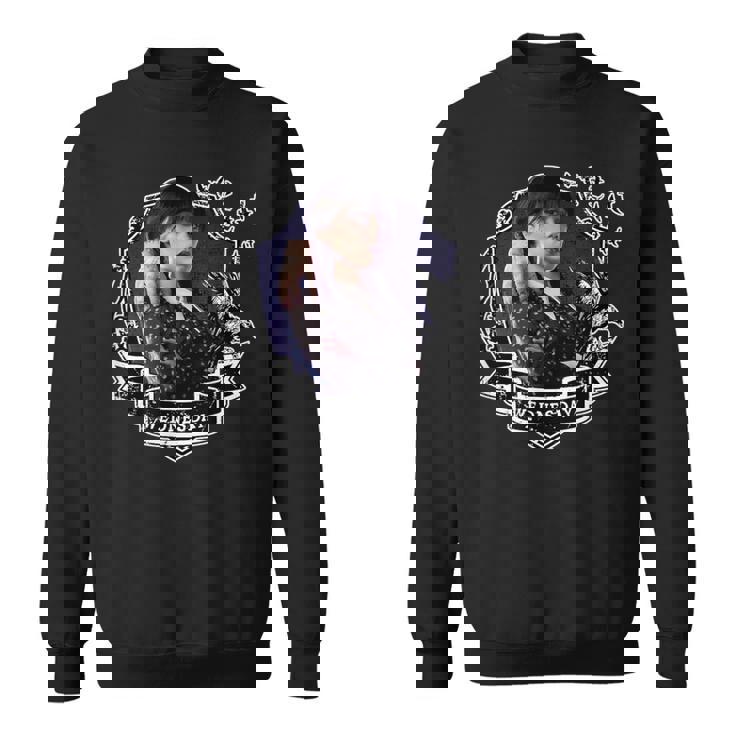 水曜シリーズ ネバーモアフレーム 水曜日 スウェットシャツ