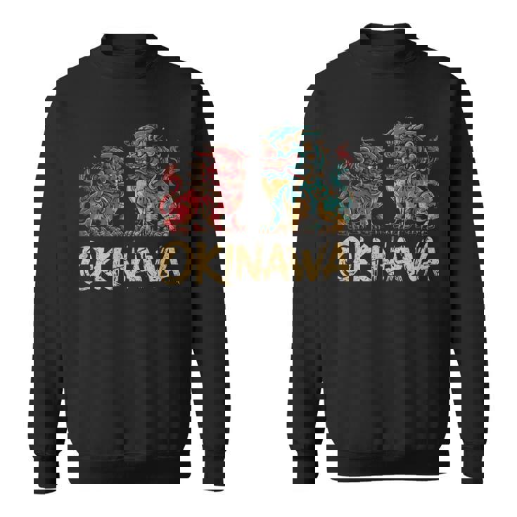 沖縄ジャパン シーサーガーディアンライオンズ 沖縄 日本土産 スウェットシャツ