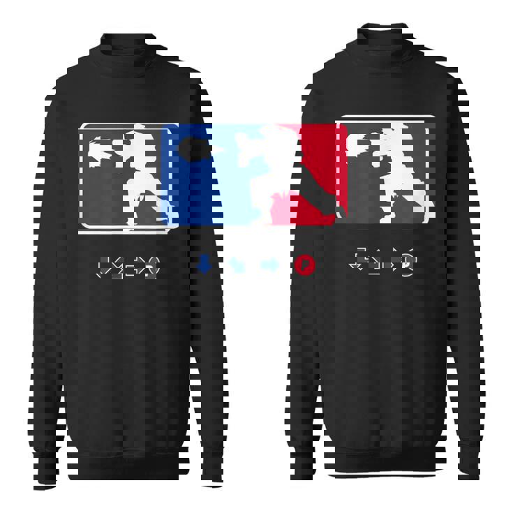 波動拳格闘スポーツリーグ-面白いアーケードゲーマー スウェットシャツ