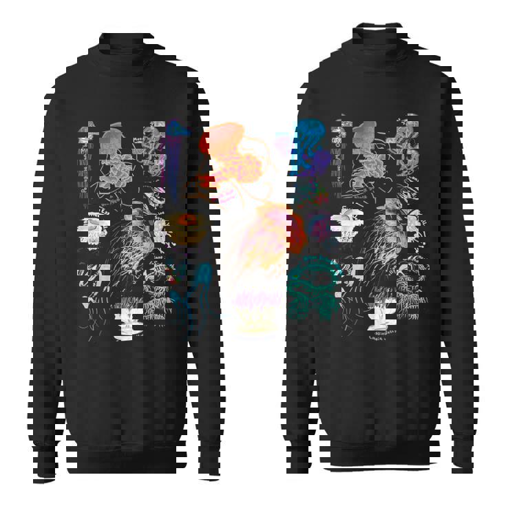 海洋生物クラゲ スウェットシャツ