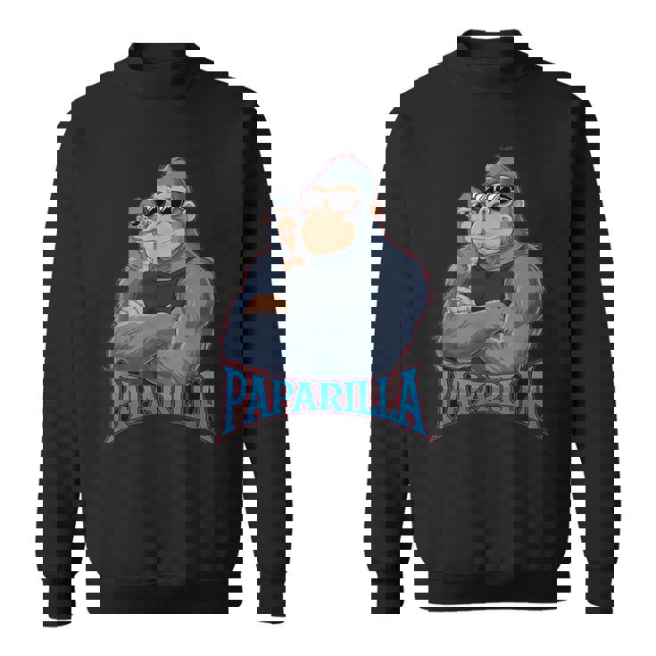 父ゴリラ 父娘ゴリラ スウェットシャツ