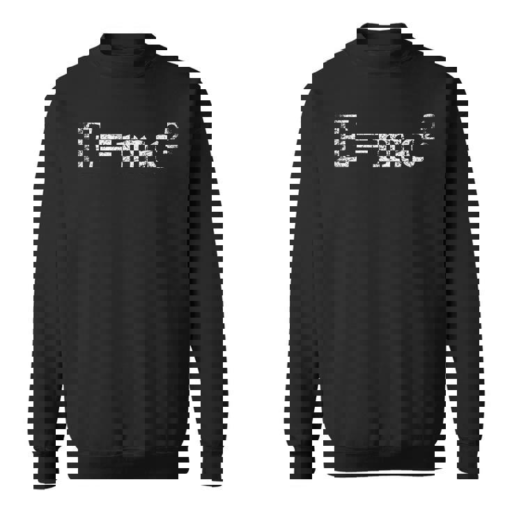 物理相対性理論e Mc2方程式の式 EMc2 スウェットシャツ