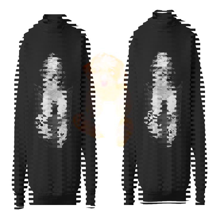 犬好き ギフト シーズー バッグ入り スウェットシャツ