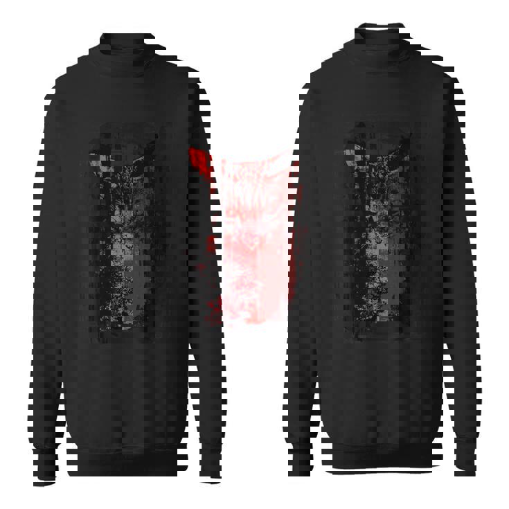 猫 ロックンロール パンク Rock モード系 ブランド おしゃれ かっこいい かわいい 大きいサイズ プリント Cat スウェットシャツ