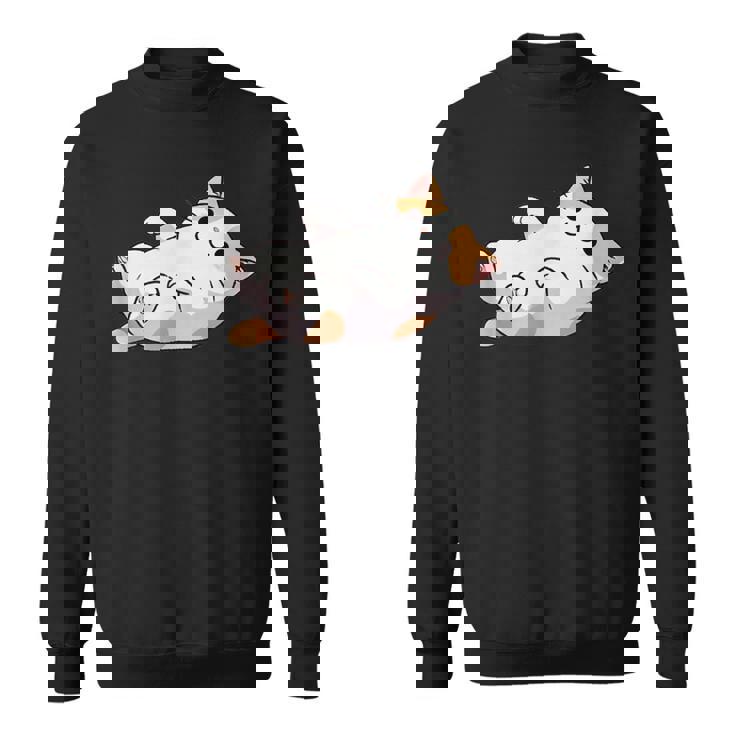 猫のへそ天 Cat Belly Trap スウェットシャツ