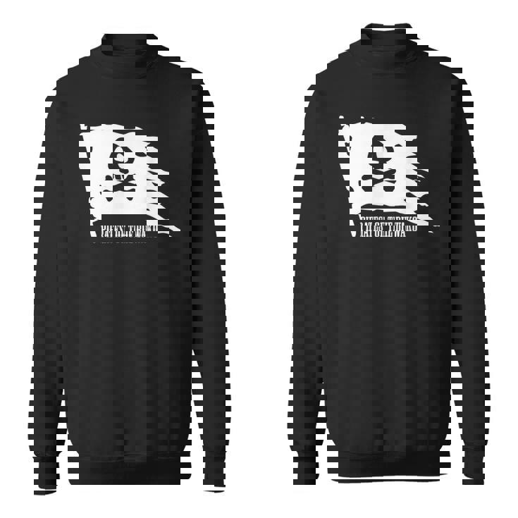 琵琶湖の海賊 ドクロ 旗 日本の景勝地 パロディ Biwako 滋賀県 日本 スウェットシャツ