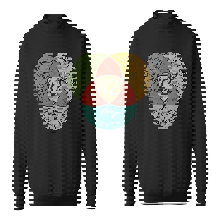 生命、宇宙、そしてすべてに対する42の答え スウェットシャツ