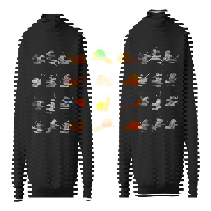 おもしろ 異なったカタツムリギフト キッズ メンズ レディース クールな貝殻 スウェットシャツ