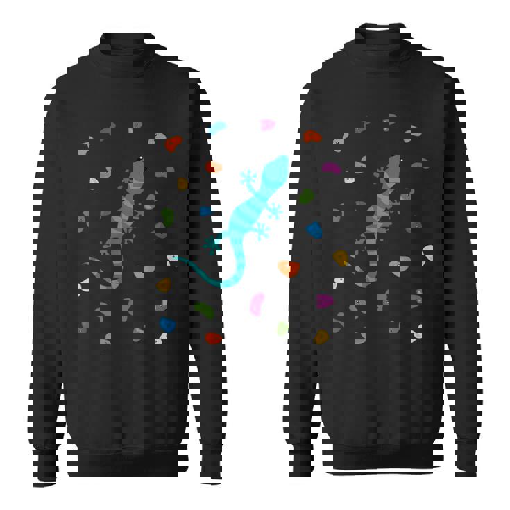 登山ゲッコ ボルダーグリップ付き ボルダリング ホール クライミング スポーツ スウェットシャツ