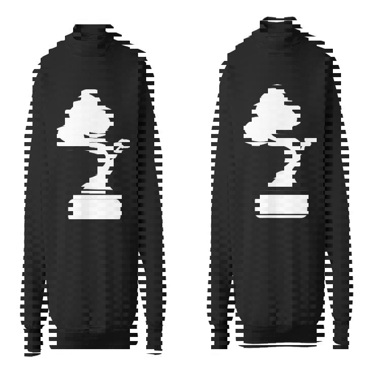 盆栽-ケンガイホキダチマツジュニパー盆栽 スウェットシャツ