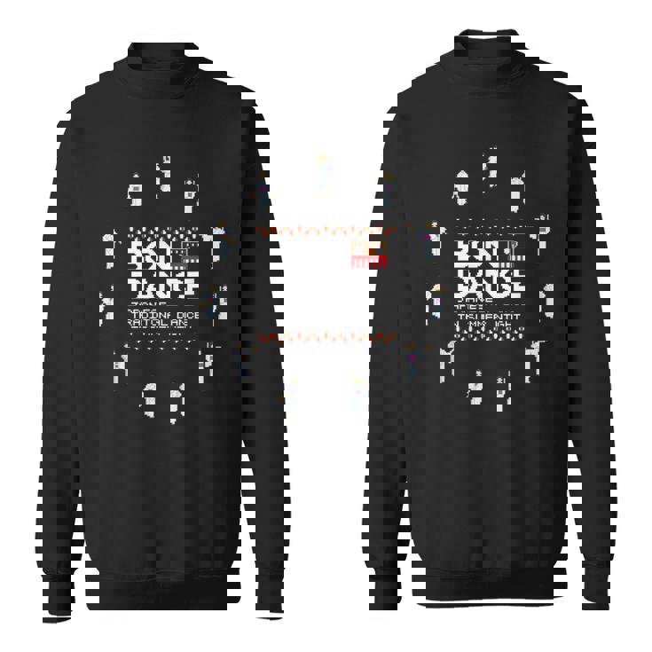 盆踊りドット絵 スウェットシャツ