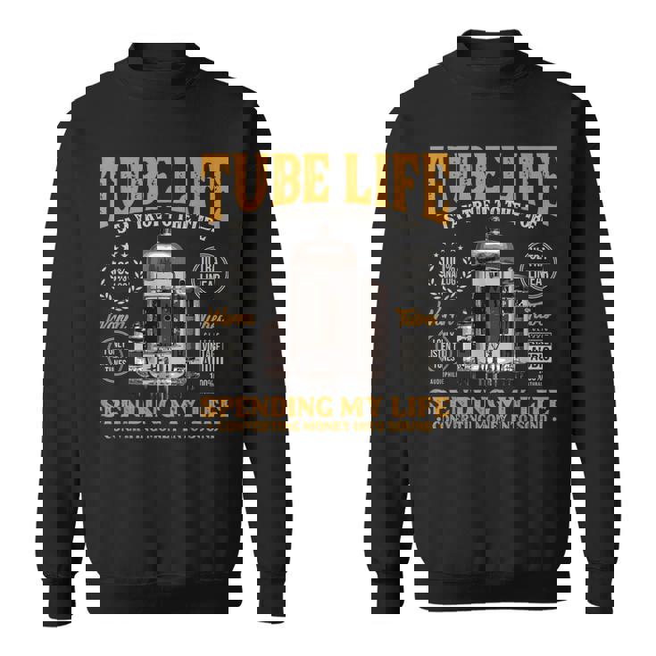 真空管 ギターアンプ チューブ アナログ Hi-Fi アンプ スウェットシャツ